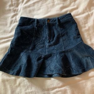 Blue mini skirt 💙 Never worn 💙